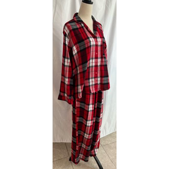 Victoria’s Secret PINK Women’s Red Plaid Dream Pajama Set Size XL - Picture 5 of 13